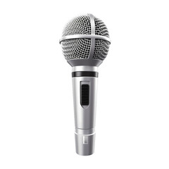 Microphone isolated on transparent background