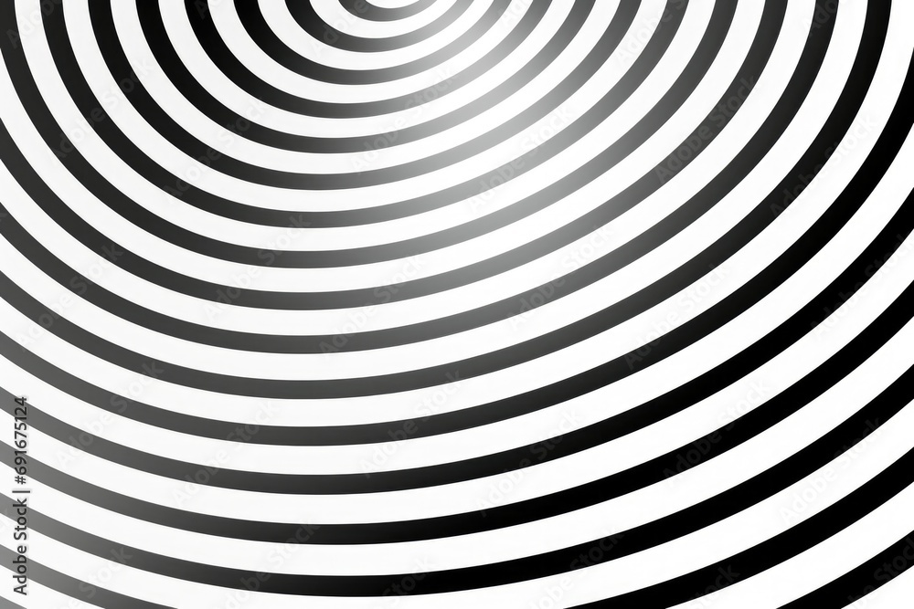 Poster a black and white spiral design on a black and white background. suitable for various graphic design