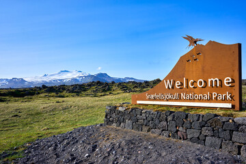Snaefellsjokull National Park. Snaefellsnes peninsula. Iceland