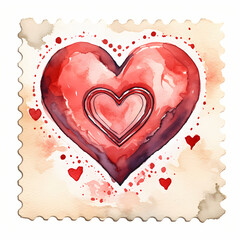 Naklejka na ściany i meble valentines heart