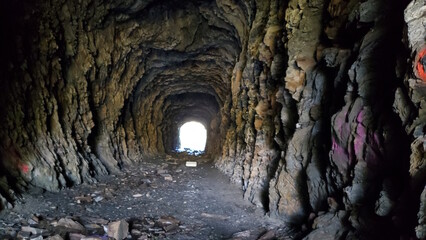 Creepy Abandoned Train Tunnel