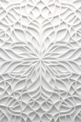 White-on-white mosaic-like pattern background 
