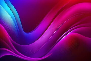 Fototapeta premium Incorporating bright light, a visually captivating abstract background with tones ranging from blue-violet to burgundy-red features a notable gradient of colors and ombre effect.