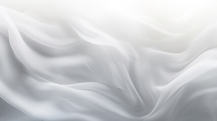 Obraz premium abstract white background glowing smoke curved lines copy space