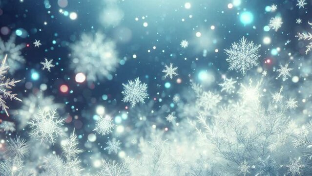  background with snowflakes