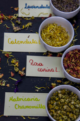 Dried medical  herbs - tea