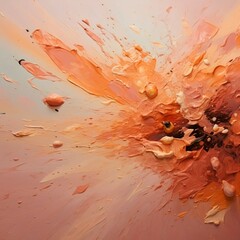 orange explosion Generative IA