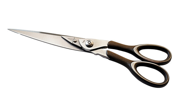 a pair of scissors, isolated in the image