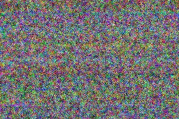 Beautiful random distributed noise in different colors.