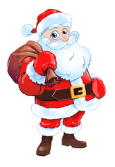 Weihnachtsmann Illustration