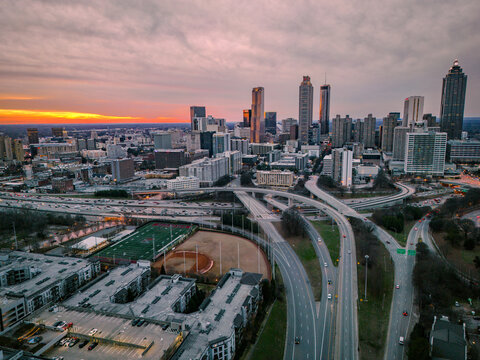 Above Jackson Street in Atlanta