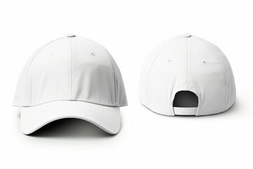 Baseball cap mockup. Background with selective focus and copy space