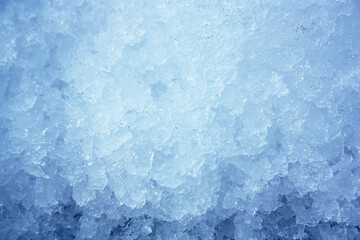 background texture of cold blue ice - obrazy, fototapety, plakaty