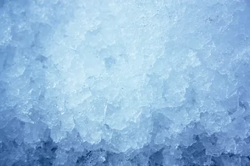 Poster background texture of cold blue ice © Ольга Подлесная