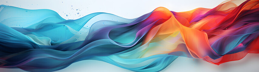 An abstract painting of vibrant lilac hues in fluid motion, captured in stunning vector graphics