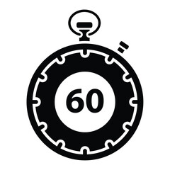stopwatch icon vector logo template