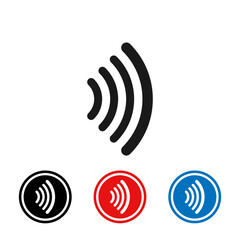 contactless payment icon - obrazy, fototapety, plakaty