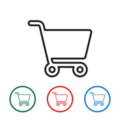 shopping cart icon	