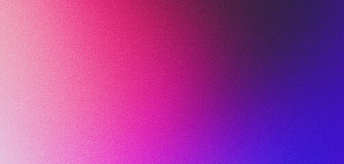 Dark blue purple grain texture gradient background magenta pink glowing color grainy poster banner design - obrazy, fototapety, plakaty