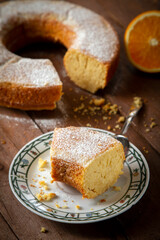Pastel de naranja