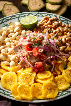 Ceviche de chochos volquetero