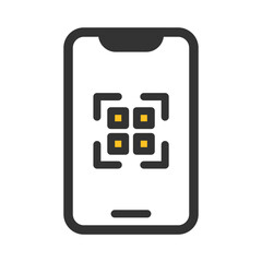 QRコード　スマホアイコン