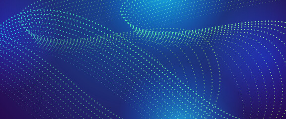 Obraz premium Purple violet and blue vector abstract line modern tech on neon background. Minimalist modern technology line concept for banner, flyer, card, or brochure cover