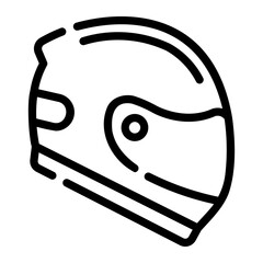 motorbike Line Icon