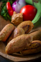 Corviches de pescado