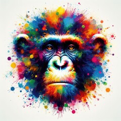 Fototapeta premium Jungle Wisdom Symphony, GENERATIVE AI