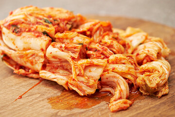 Kimchi, Korean spicy pickles dish 