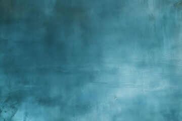 Fototapeta na wymiar Cerulean blue painted grunge background, Generative AI 