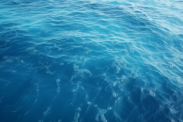 Fototapeta premium Close-up of ocean waves with foam, Generative AI
