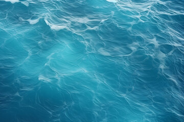 Fototapeta premium Close-up of ocean waves with foam, Generative AI