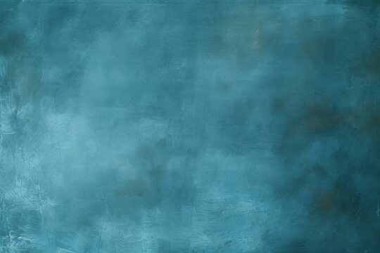 Cerulean blue painted grunge background, Generative AI 