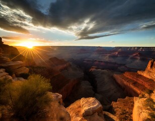 アメリカのグランドキャニオンのイメージ