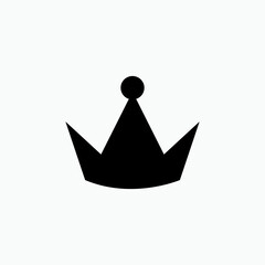 Crown Icon. King, Royal Symbol - Logo Vector.  