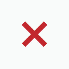 Obraz premium Delete Icon. Erase, Remove Symbol - Vector.
