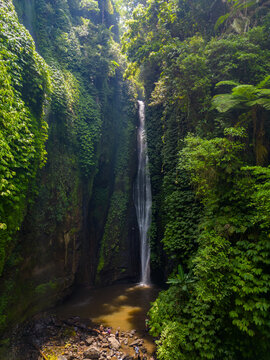Sekumpul waterfall in the north of Bali
