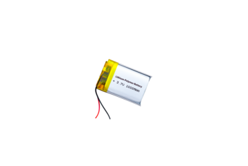 Lithium ion polymer rechargeable batteries , battery isolated on white include clipping path , Battery technology concept