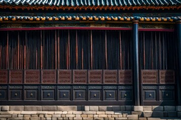 **side of gate in changgyeonggung palace.