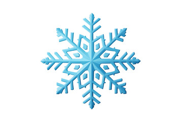 snowflake emoji on white background isolated PNG