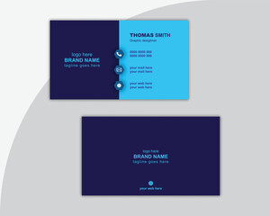 Creative and modern business card template 