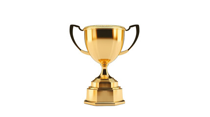 Award Winner Trophy Isolated on Transparent Background, PNG File. Win, Achievement, Award
