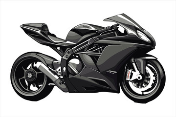Obraz na płótnie Canvas Chopper customizations vector motorcycle illustrations