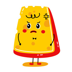 Cute Cheese Vector Set