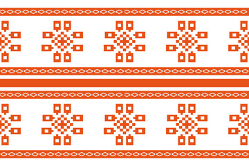 Ethnic abstract ikat art .Geometric ethnic seamless pattern  design for carpet,curtain,clothing,fabric,wrapping paper,tiles,textiles,batik,texture and wallpaper.Vector background.