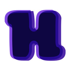 letter H