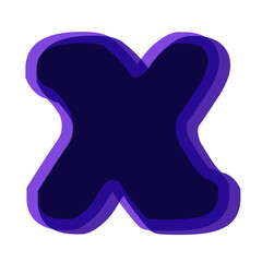 letter X
