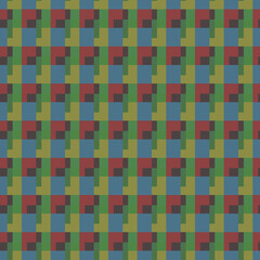 Dark Vintage Decor Geometric Seamless Tile